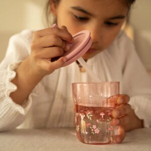 Čaša sa slamčicom 250 ml – Fairy Garden