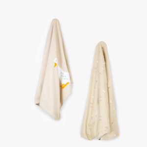 Baby blanket "Tiny Friends" 2-pack