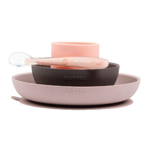 Nattou silikonski set za hranjenje, 4/1 3