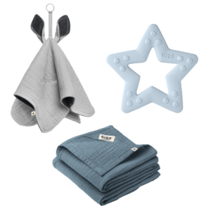 Bibs poklon set za bebe 3/1, Blue