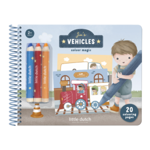 Magic Coloring Book – Jim’s Vehicles