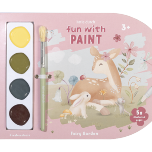 Watercolor Coloring Book - Fairy Garden