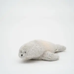MOONIE SEAL GRAY - ORGANIC HUMMING SEAL WITH A LAMP